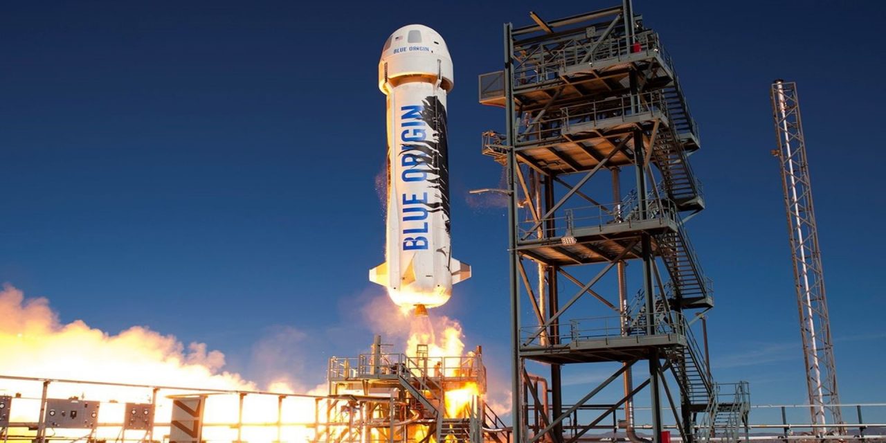Jeff Bezos Finally Flies to Space