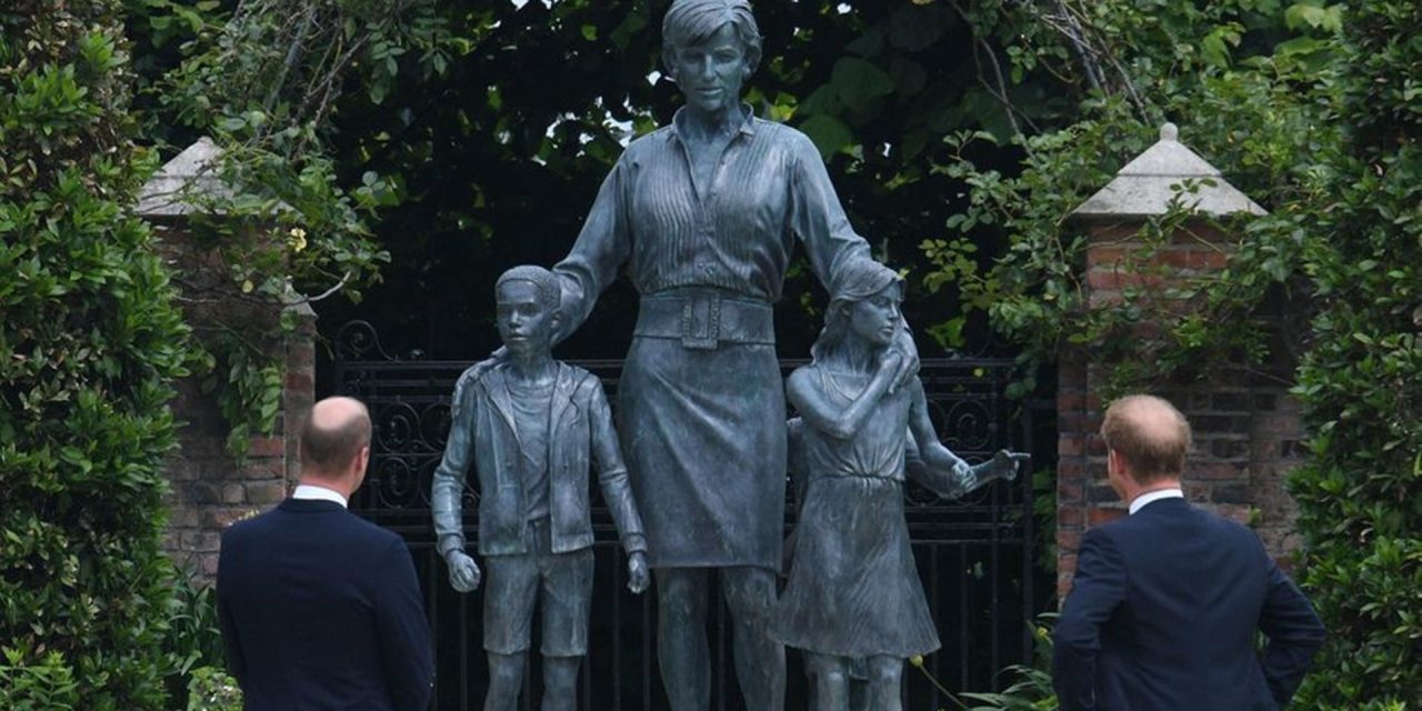 The Unveiling of Princess Diana Statue