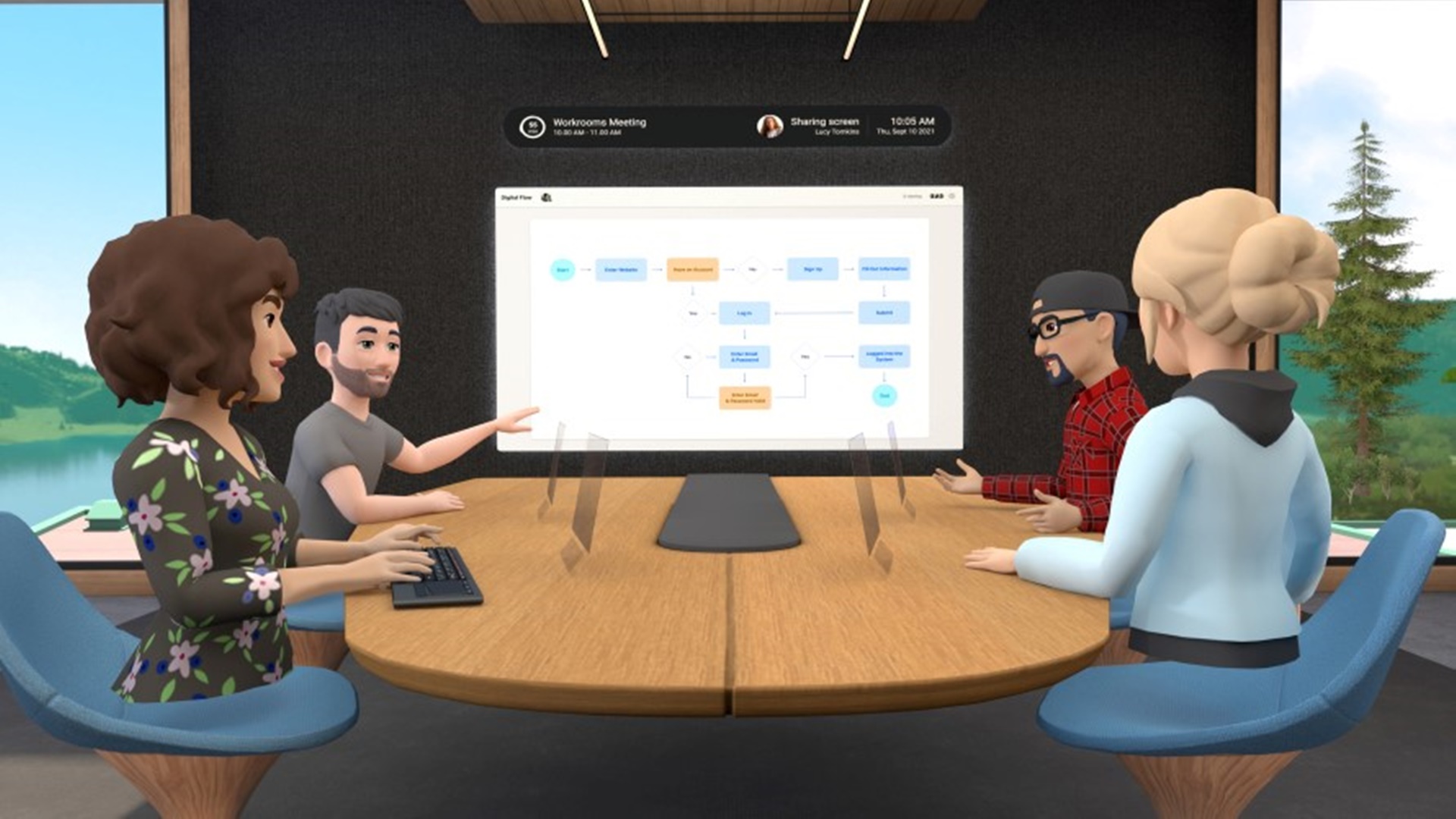 Facebook Launches New Work App for Meetings