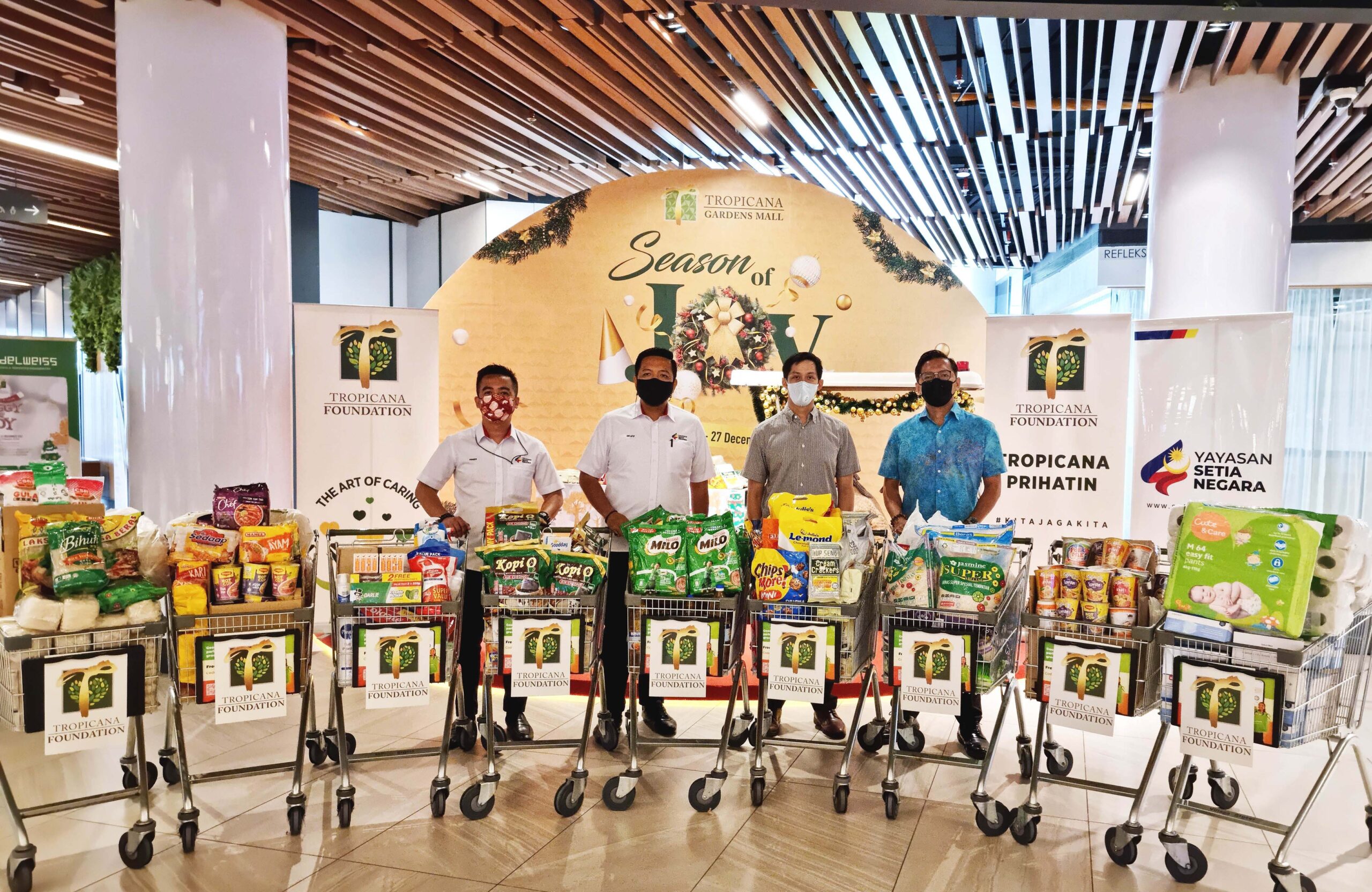 Tropicana Foundation helps ease the burden of flood victims