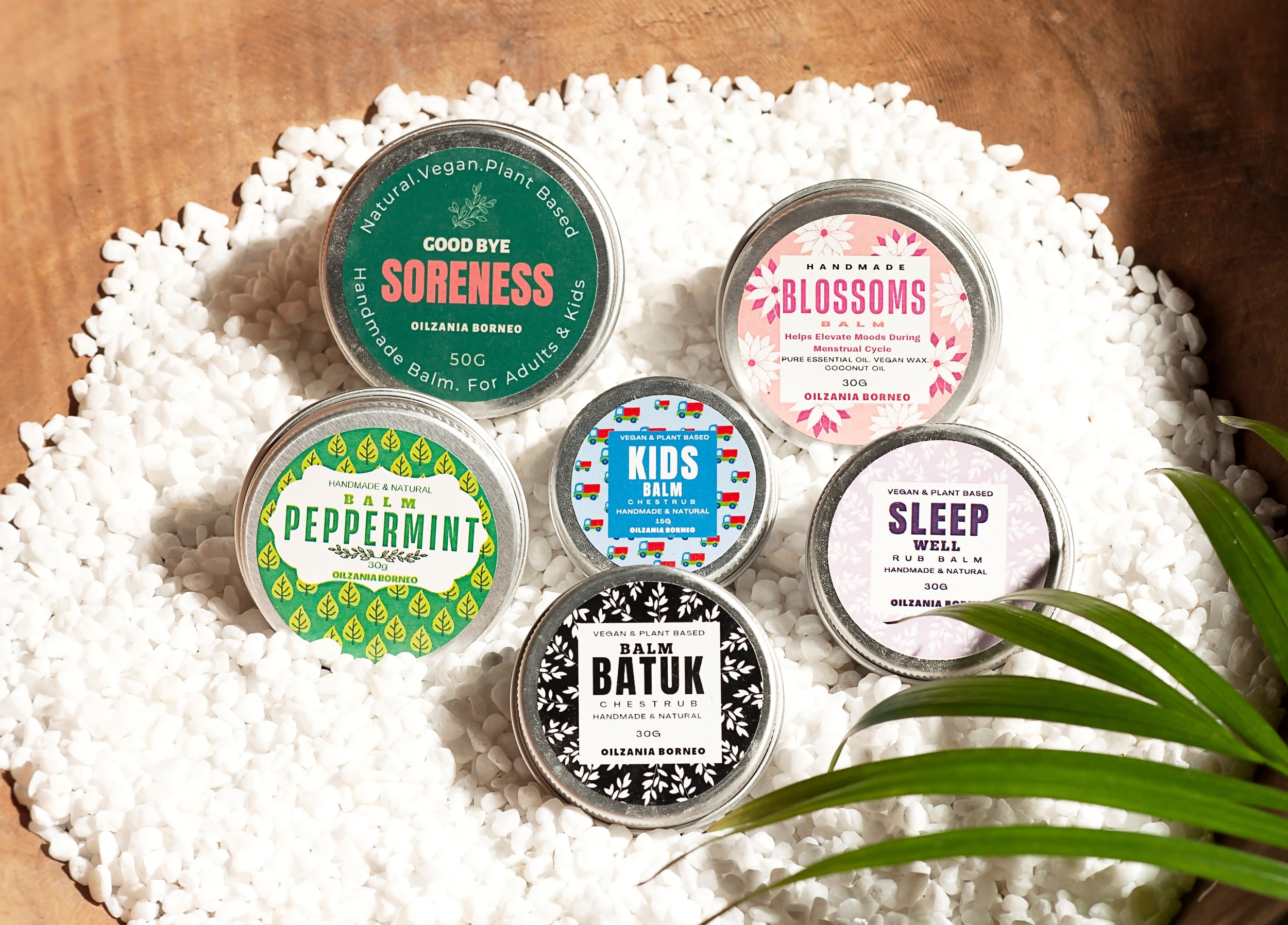 From The Heart Of Borneo: All-Natural Wellness Balms