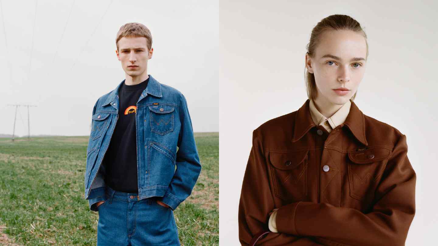 Fall-Winter 2023 Collection, Sandro Signs a Collaboration with Wrangler